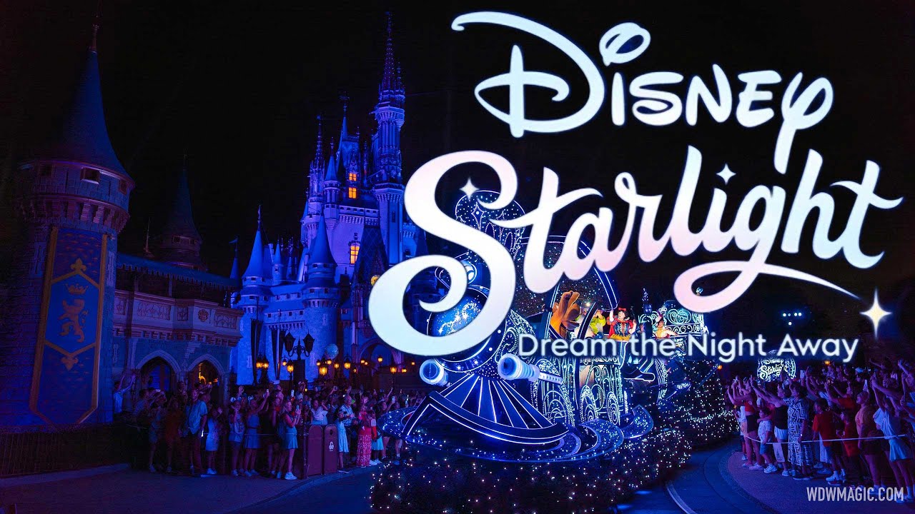 Full Disney Starlight Parade at Magic Kingdom